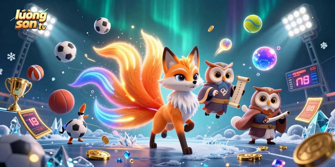 Experience thrilling action on lương sơn tv with vibrant sports elements and magical characters.