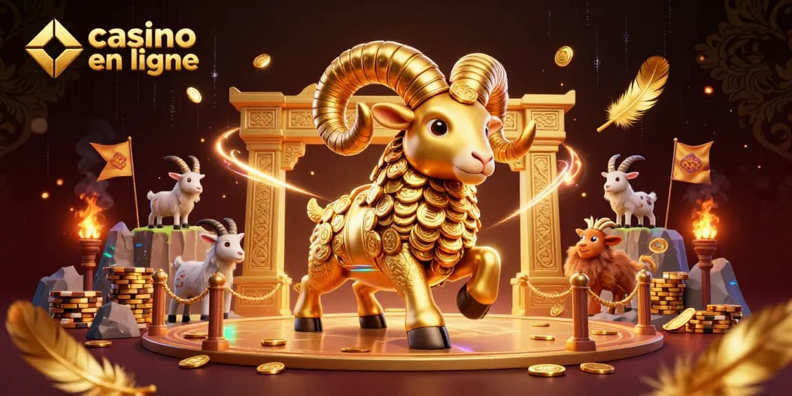 Gagnez des expériences inoubliables au casino en ligne avec des animations vibrant d'or et d'action.