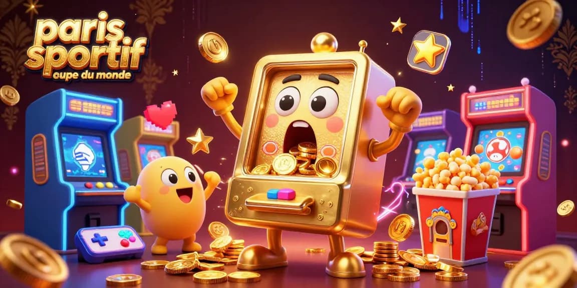 paris sportif coupe du monde: machine à sous d'or surpris par son jackpot avec des machines à sous en fête
