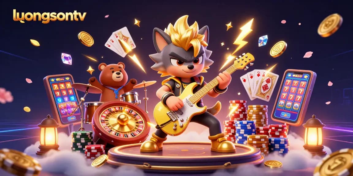 Experience the thrilling world of gambling with luongsontv’s electrifying gaming scene featuring vibrant characters and dynamic action.