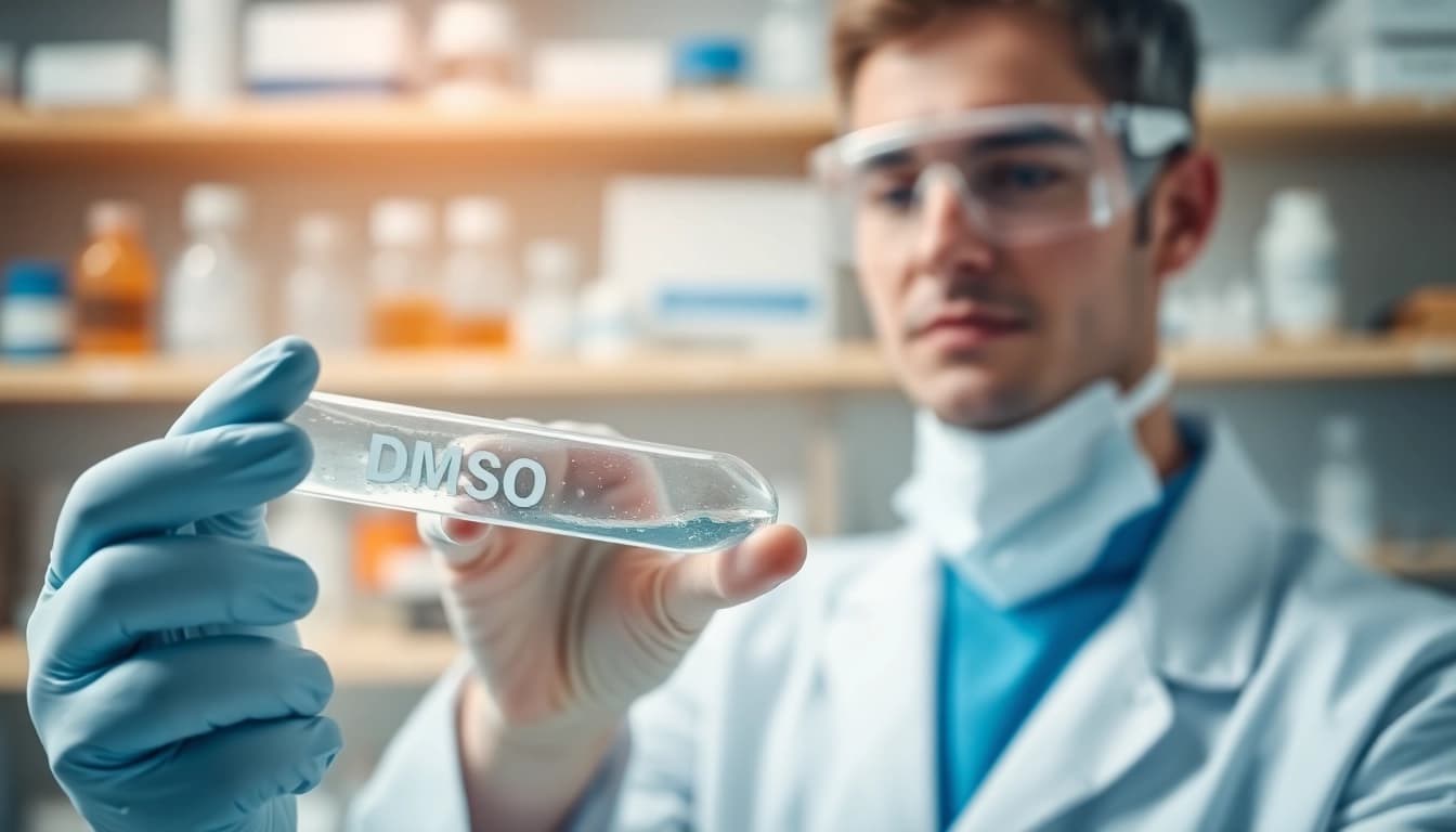 Discover the benefits of DMSO gel for humans in a clinical research setting.