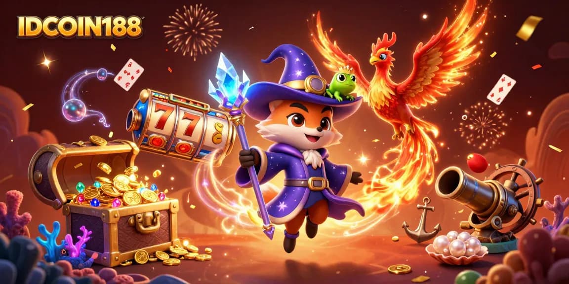 Experience the excitement of IDCOIN188 with thrilling slot games and rich visuals.