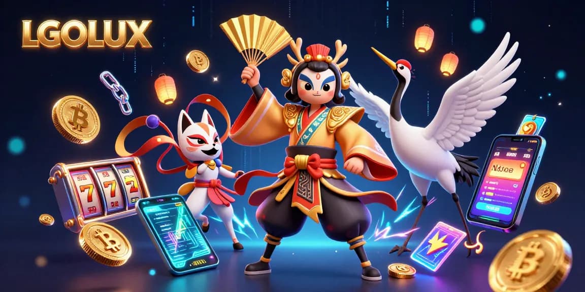 Spin and win with LGOLUX—experience the thrill of slots and crypto rewards!
