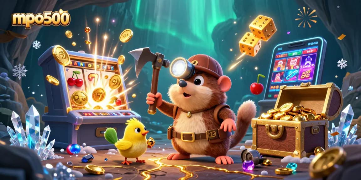 Experience high-stakes action with mpo500 at this vibrant online gaming scene.