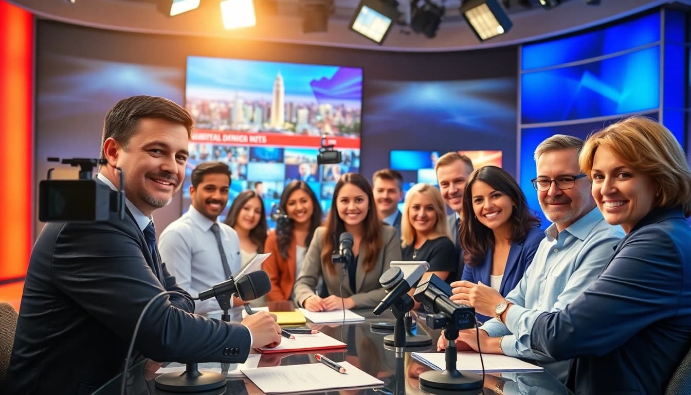 TXAN 24 News team reporting live updates at https://www.txan24.com/, showcasing diverse journalists.
