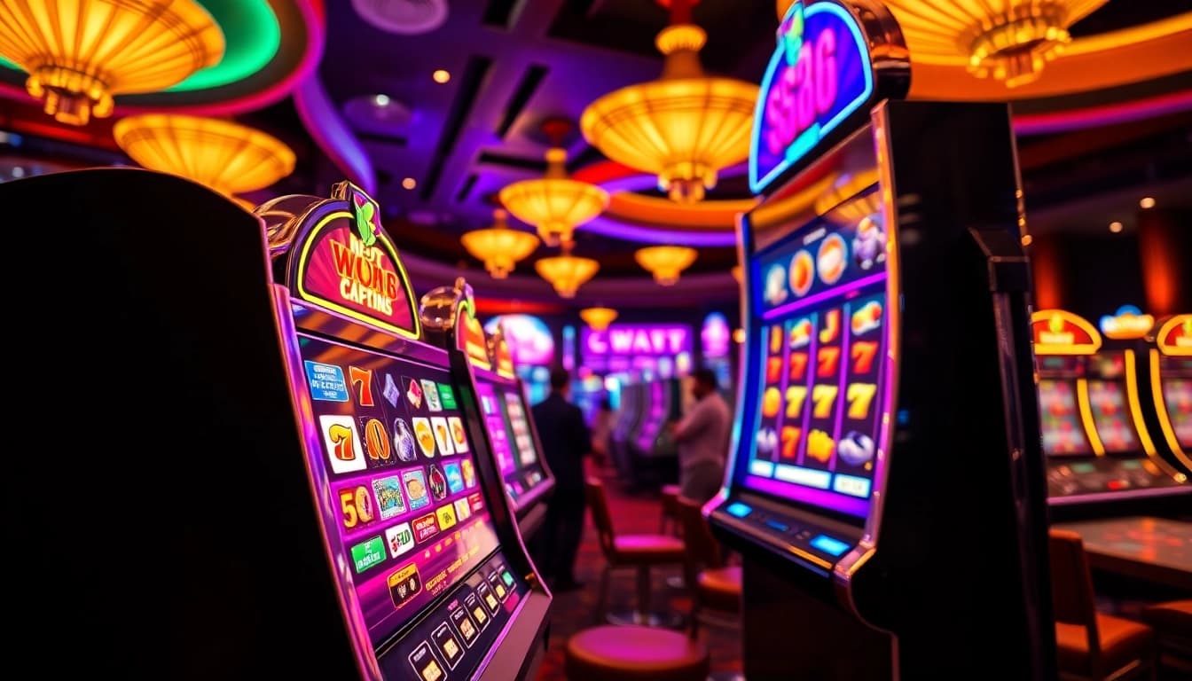 Permainan slot88 yang menarik di kasino dengan mesin slot yang berkilau