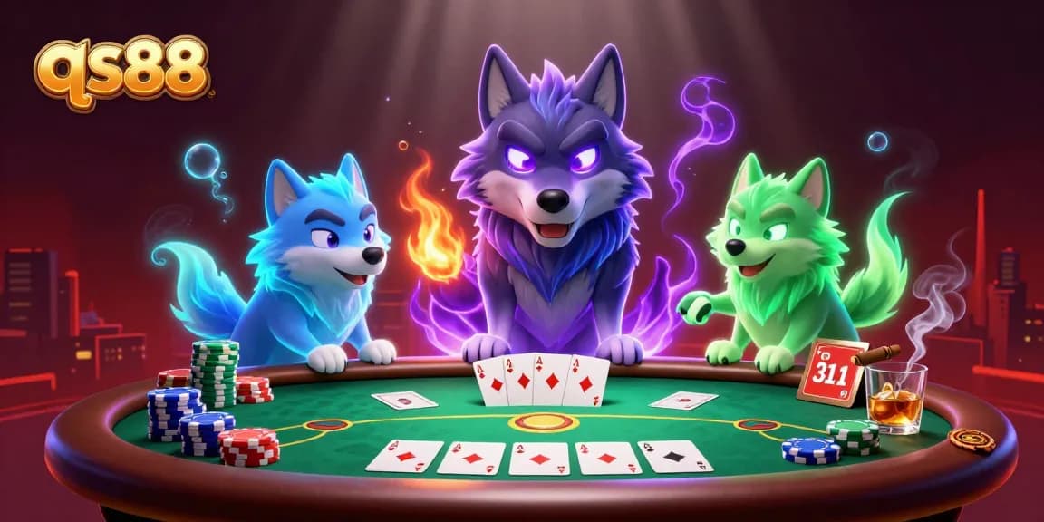 Experience thrilling poker adventures at qs88 with a dynamic wolf pack gambling scene.