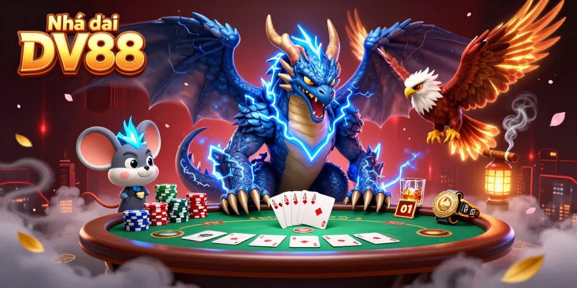 Experience thrilling gaming at Nhà cái DV88 with dynamic poker action and electrifying characters.