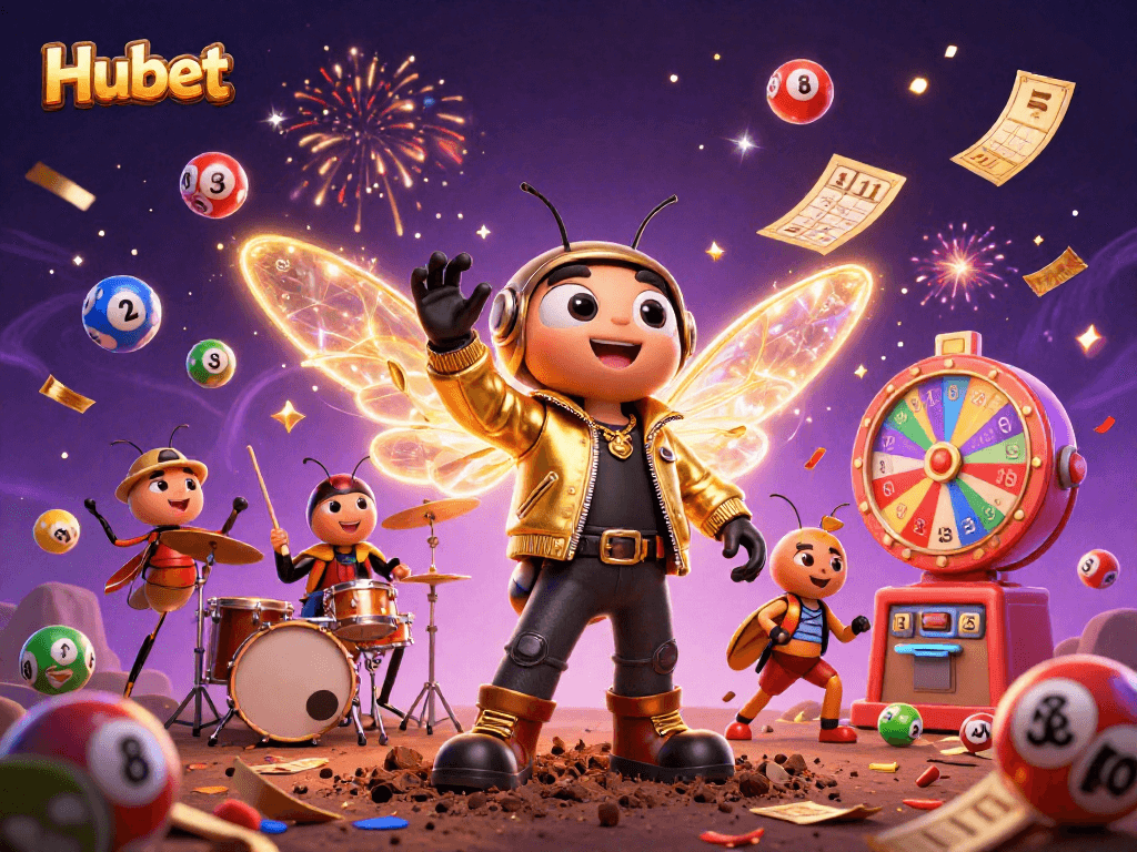 Win big at Hubet with exciting games and vibrant lottery balls sparkling!