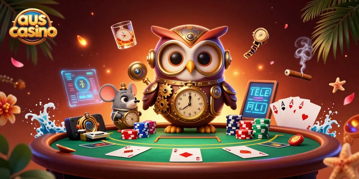 Play thrilling games at aus casino while enjoying unique 3D illustrations and rich details.