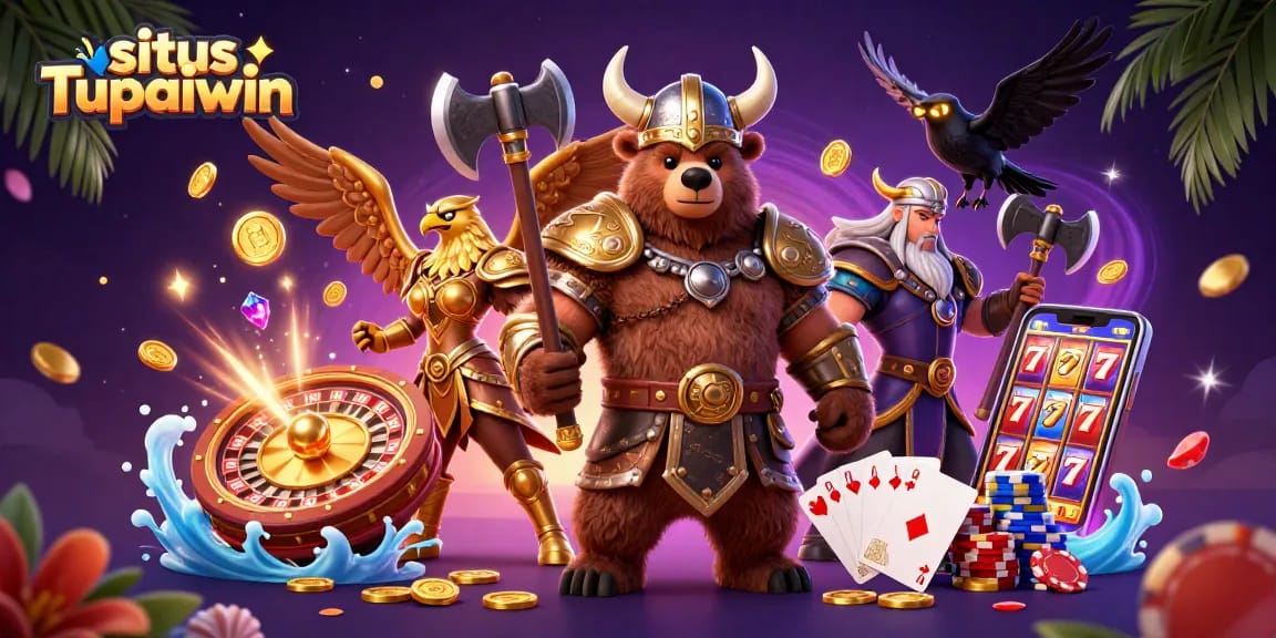 Situs Tupaiwin memberikan pengalaman bermain yang seru dengan simbol keberuntungan dan mesin slot yang menarik.