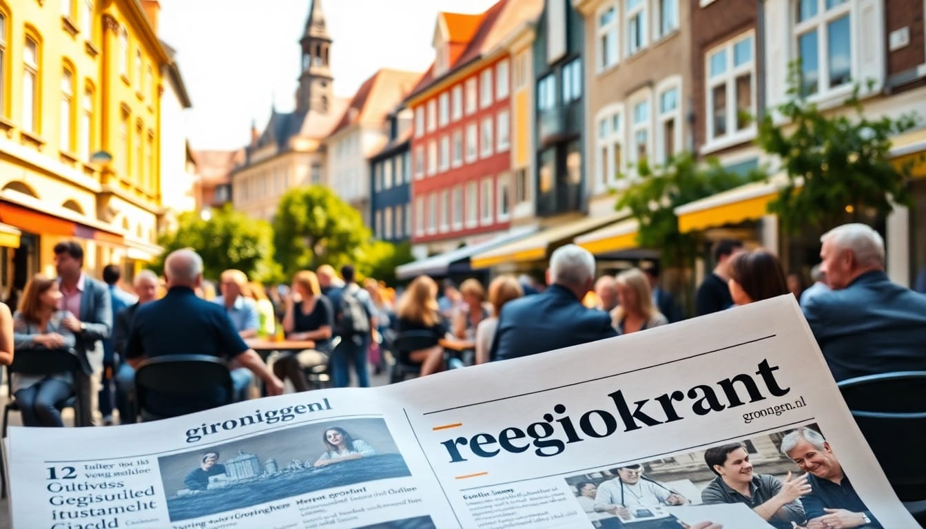 RegiokrantGroningen.nl biedt levendige straatbeelden van Groningen met betrokken locals.