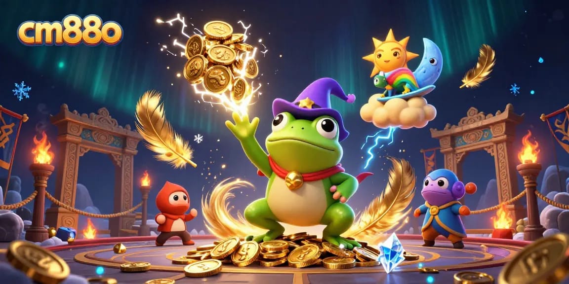 Experience the thrilling world of cm88o casino with vibrant characters and rich 3D elements.