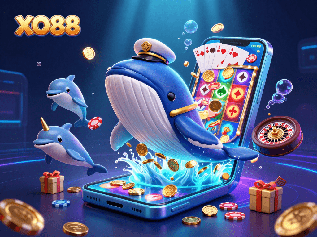 Experience gambling excitement with XO88's captivating underwater casino adventure.