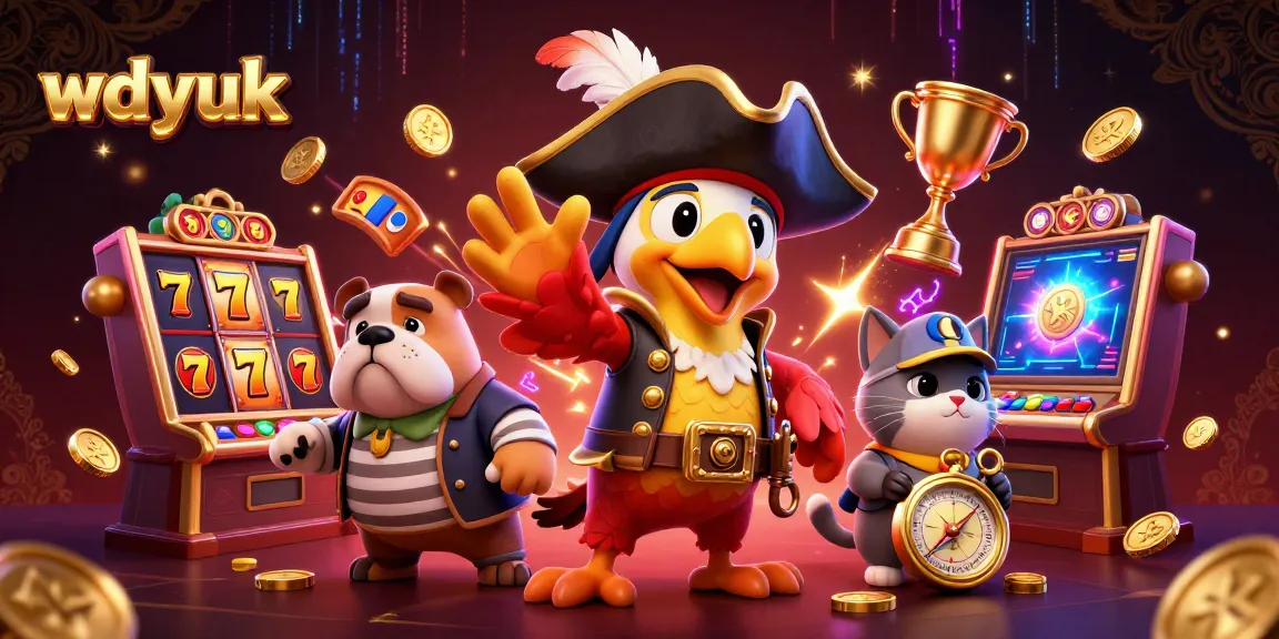 Engage with wdyuk's exciting slot game action featuring vibrant characters and dynamic gaming elements