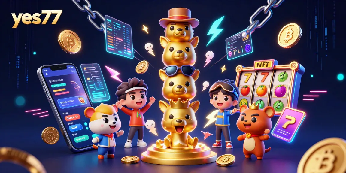 Slot dinamis dengan elemen cryptocurrency menggambarkan keseruan perjudian di yes77.