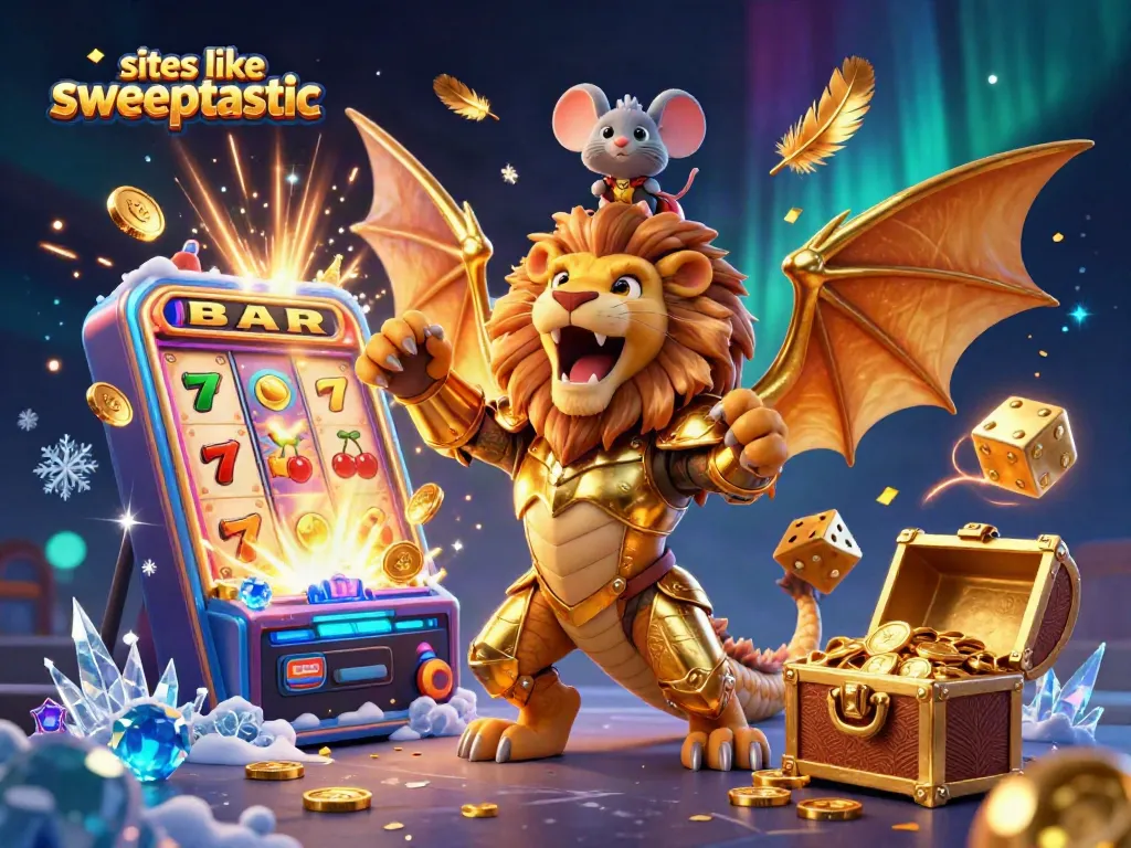 Spin the reels at sites like sweeptastic for thrilling slot action and jackpot prizes.