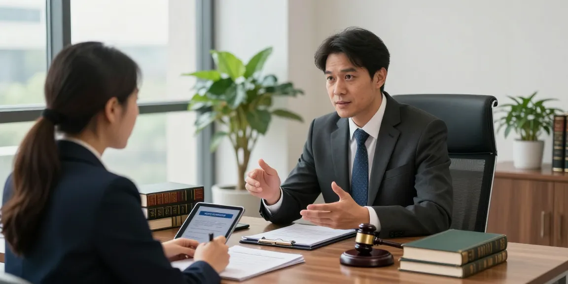 Client consultation on legal matters at J.K. Chaudhary & Associates; read more here about family and criminal law services.
