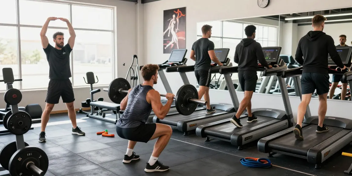 Men exercising in performance-focused gym clothes, showcasing Gym clothes Men designed for comfort and durability.