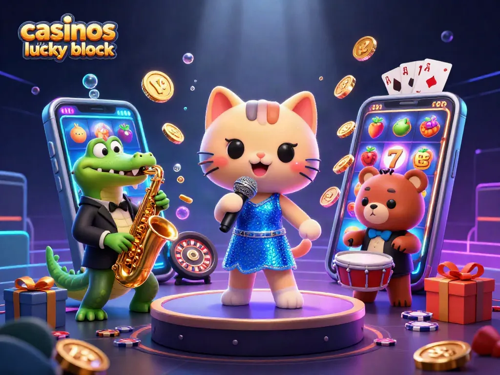 Experience the excitement of casinos like lucky block with vibrant characters and dynamic gaming elements.