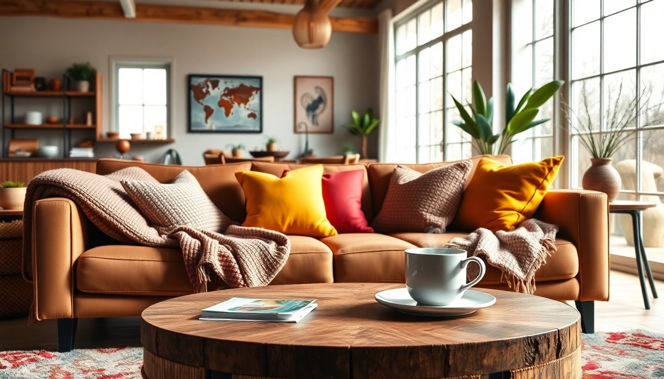Hobbijou.nl inspireert met een gezellige woonkamer vol moderne decoratie.