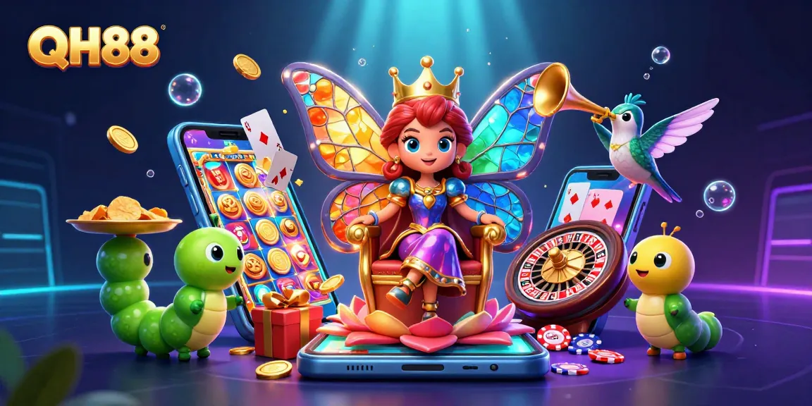 Engage with QH88's vibrant gaming universe featuring interactive slots and rewards.