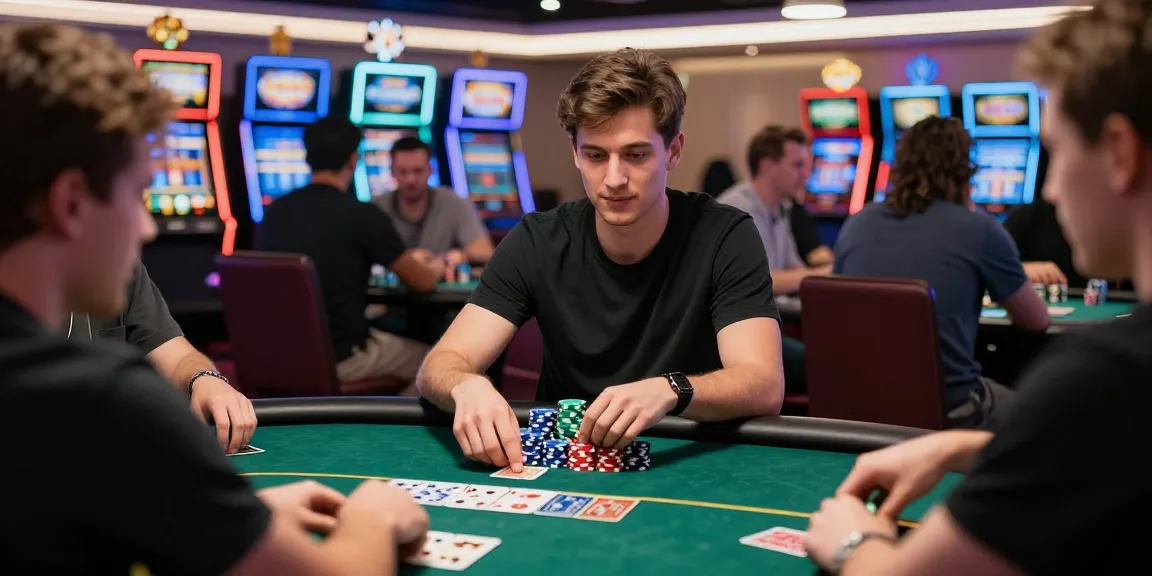 Experience the excitement of cheap casino pbn links in an engaging poker game scene.