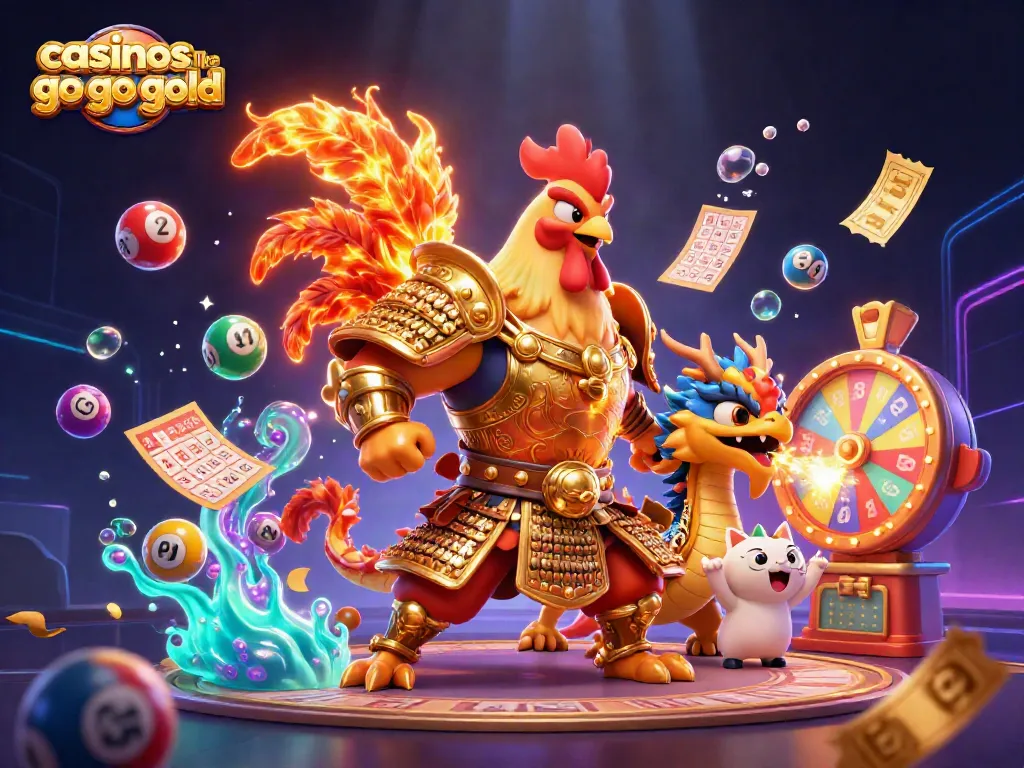 Play exciting games like Go Go Gold at various sweepstakes casinos featuring vibrant game elements.