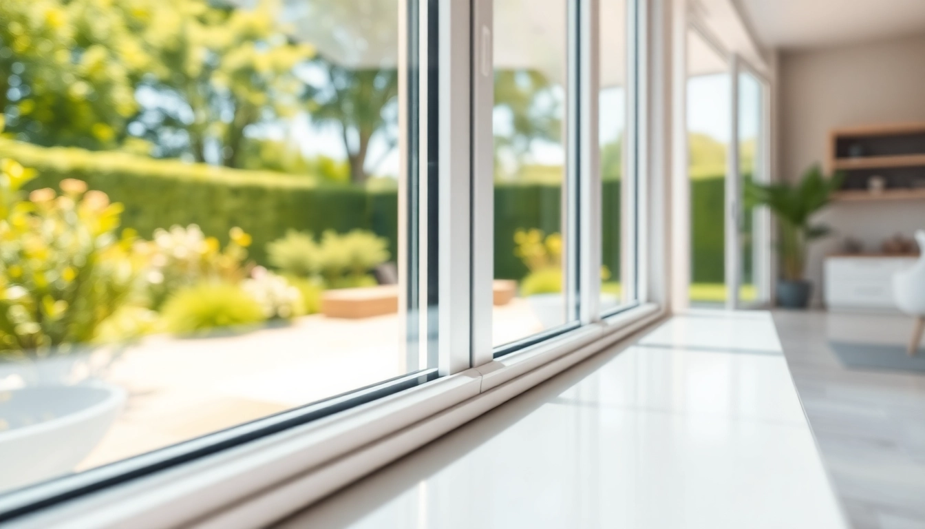 Attractive double glazed windows enhance energy efficiency in a modern home setting.