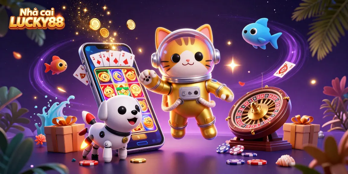 Spin the reels with Nhà cái LUCKY88 for exhilarating slot game adventures and thrilling wins.