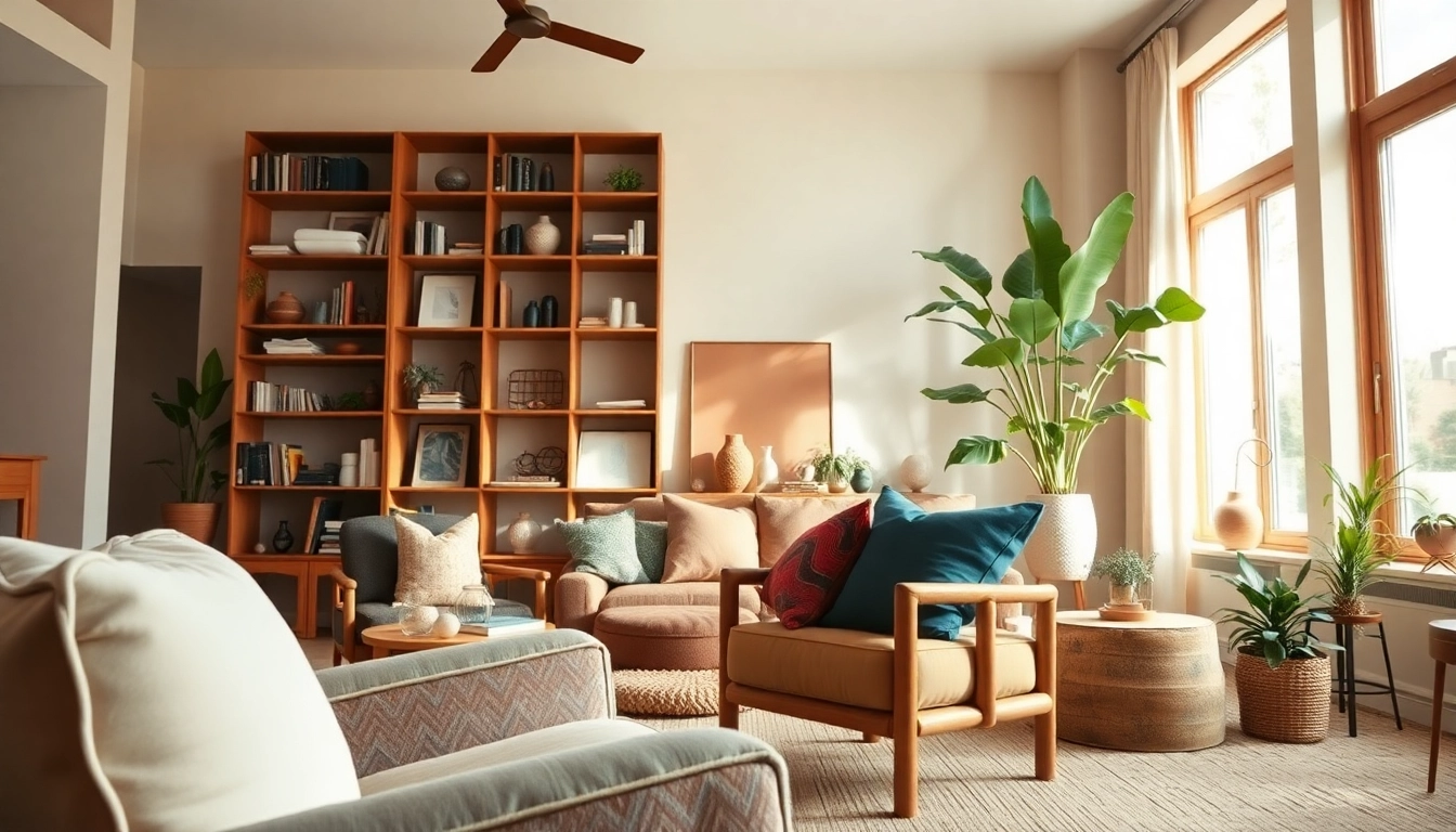 Een gezellige woonkamer met handgemaakte meubels van imperfectdesign.nl, sfeervol en eclectisch.