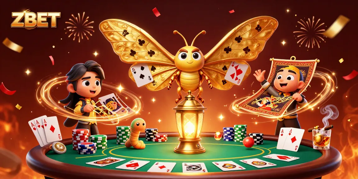 ZBET engages players with thrilling casino excitement featuring characters and vibrant elements.