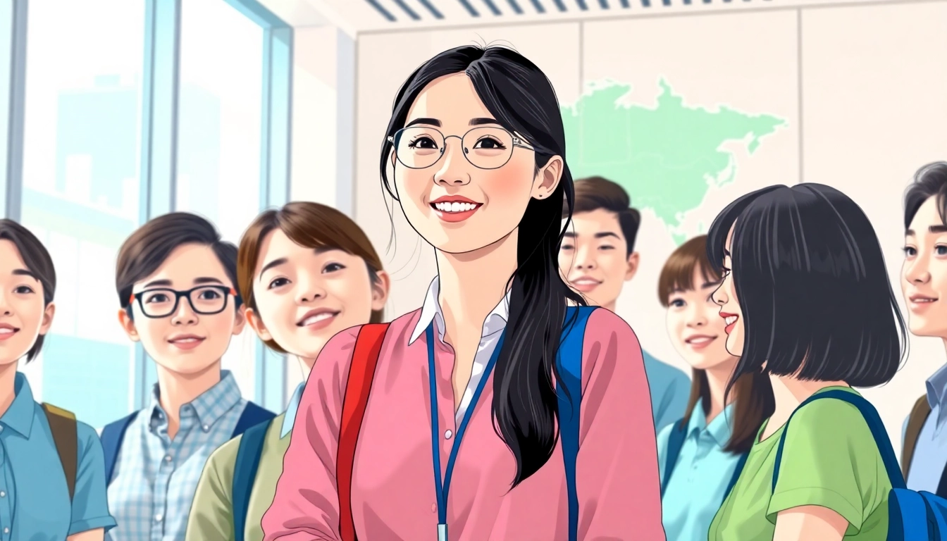 协助中国申请者获取澳大利亚学生签证的中介机构，展现友好的咨询环境。