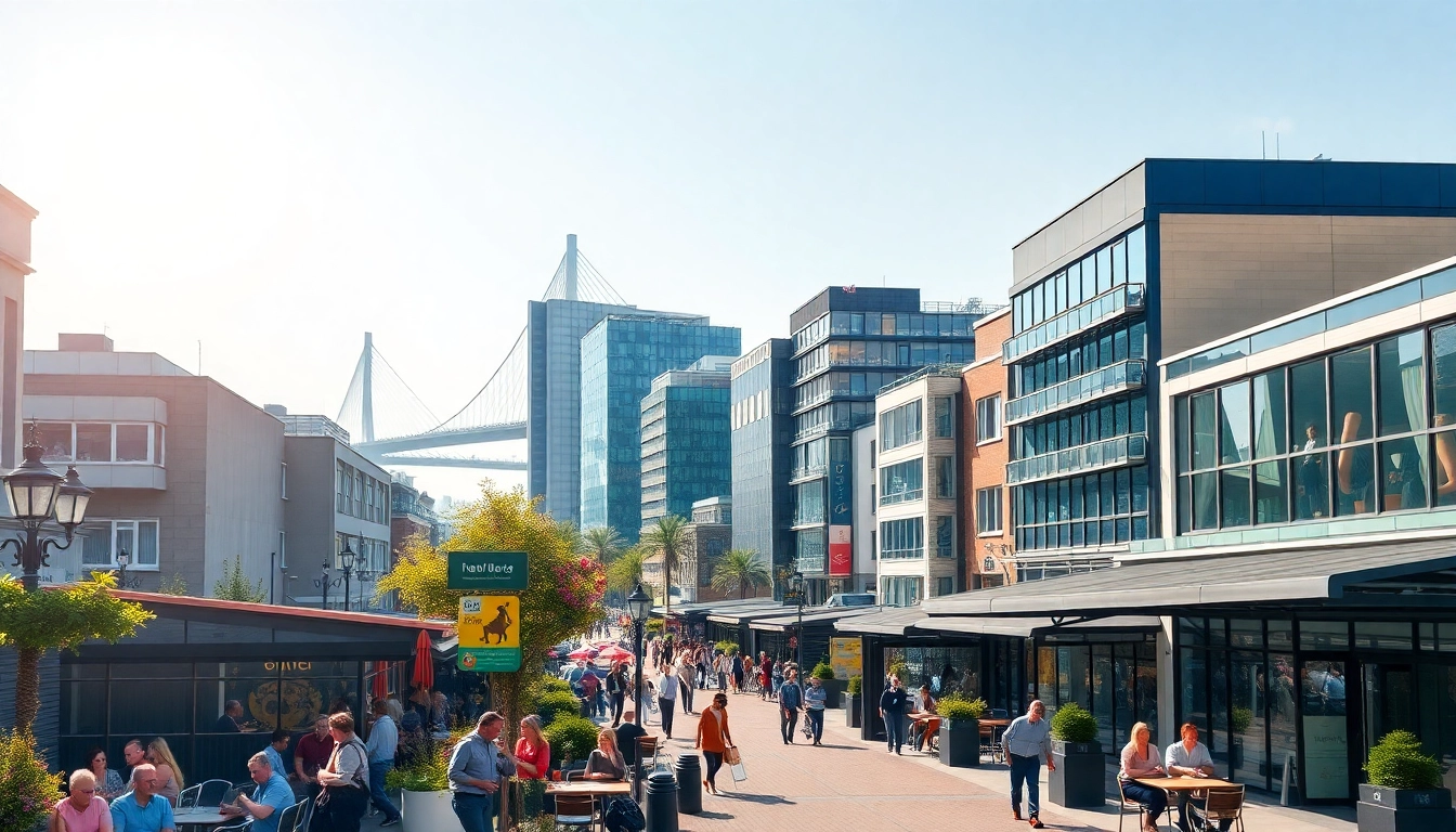 Bezoek allesinrotterdam.nl voor een levendig stadsbeeld van Rotterdam, vol moderne architectuur.