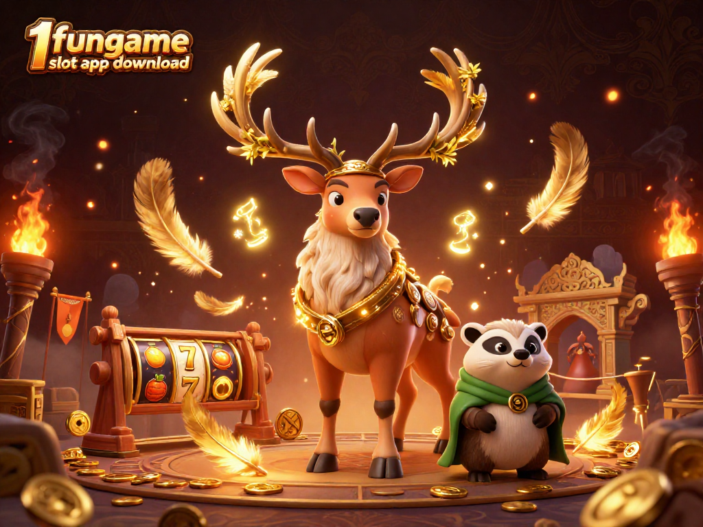 Experience the thrill of the 1fungame slot app download with vibrant casino characters and elements.