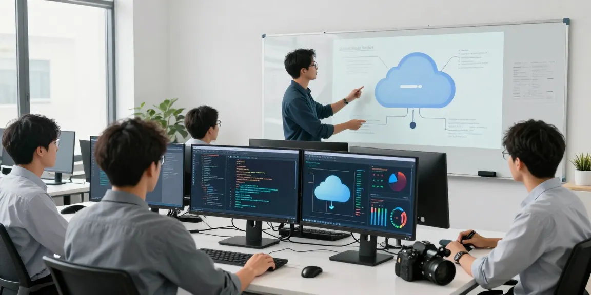 MB66 cloud computing solutions displayed in a collaborative tech environment with innovative software development practices.