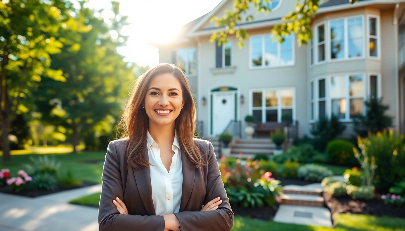 Sell my home fast Rochester NY, a real estate agent presenting a welcoming home in sunny Rochester.