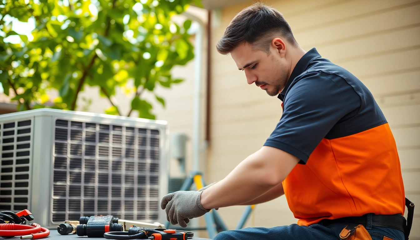 Professional HVAC technician delivering ac repair bedford NY service efficiently.