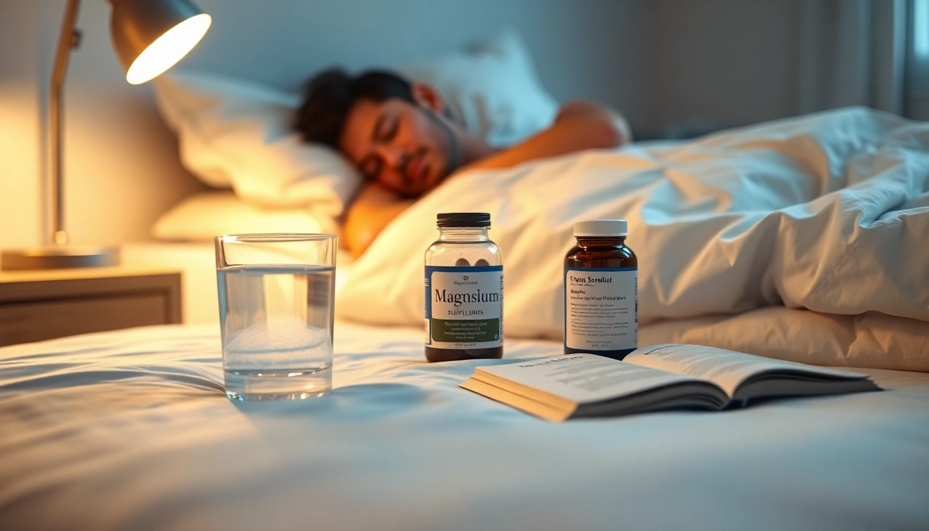 Learn how does magnesium help you sleep by promoting relaxation and quality rest in a soothing bedroom.