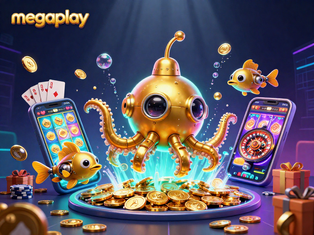 เล่นเกมใน MEGAPLAY กับมอนสเตอร์สล๊อตในทะเลทองคำ