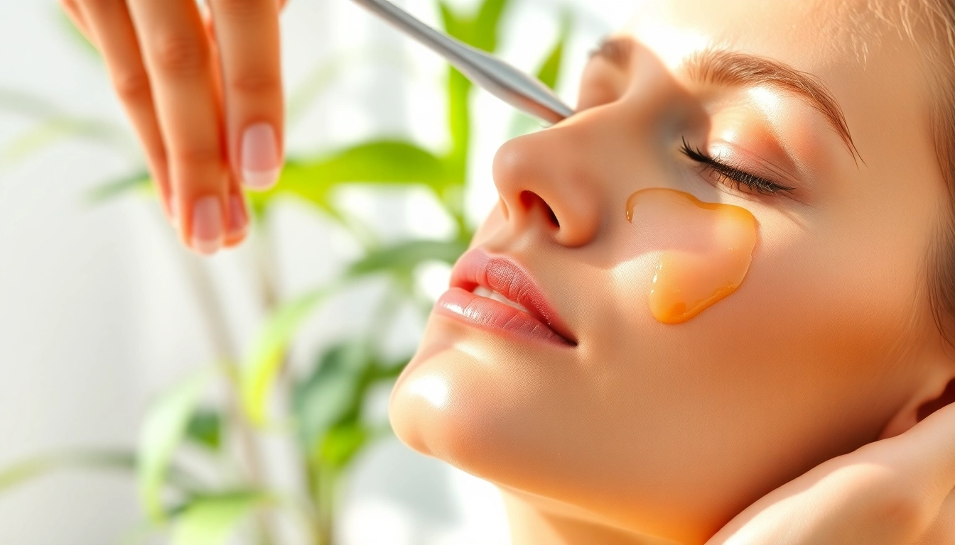 Apply astaxanthin benefits for skin with a professional skincare demonstration featuring natural beauty products.
