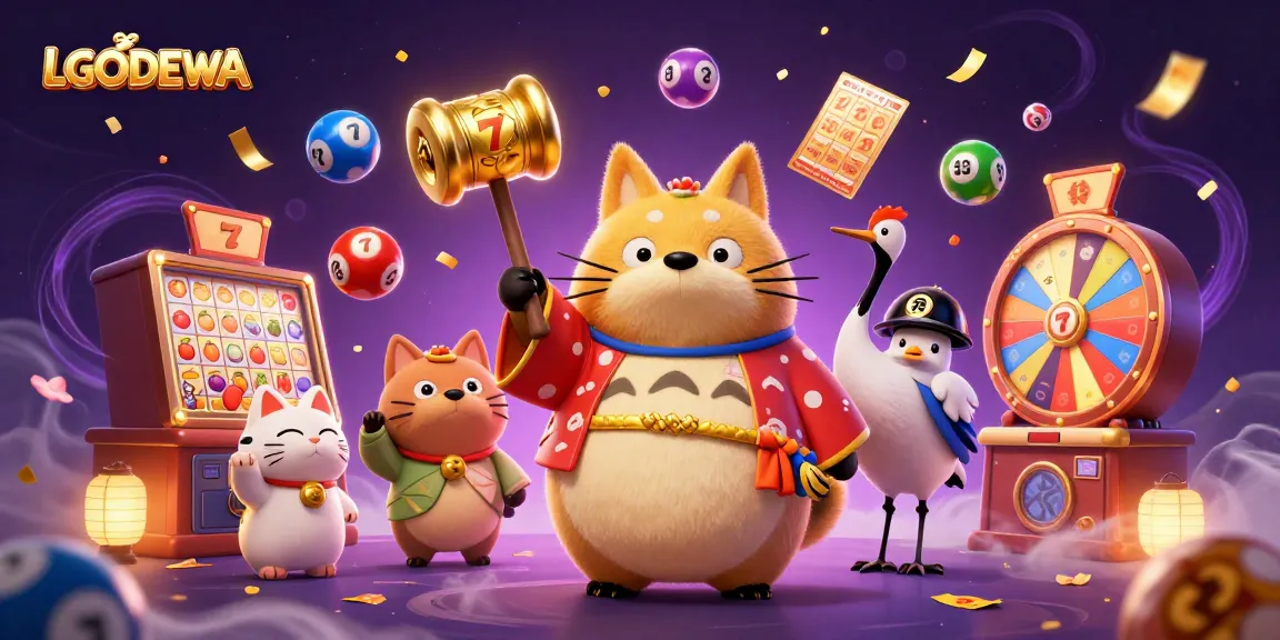 Experience thrilling slots and jackpots with LGODEWA's exciting gameplay and vibrant visuals.