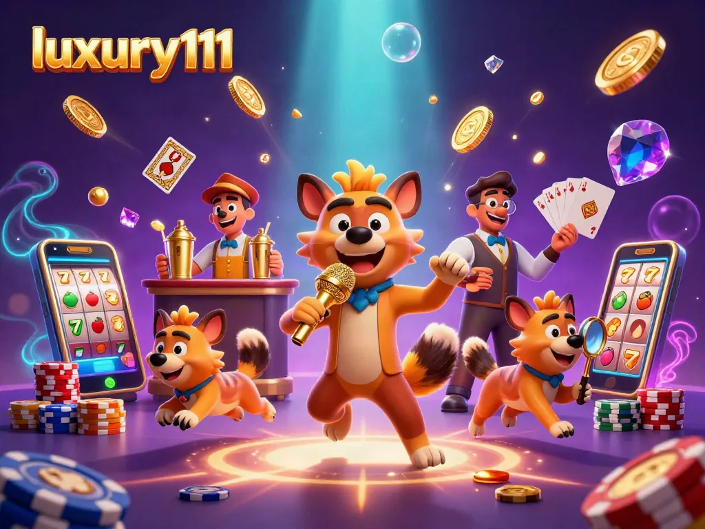 Experience the excitement of luxury111 as hyenas run a comedy casino with vibrant games and a lively atmosphere.