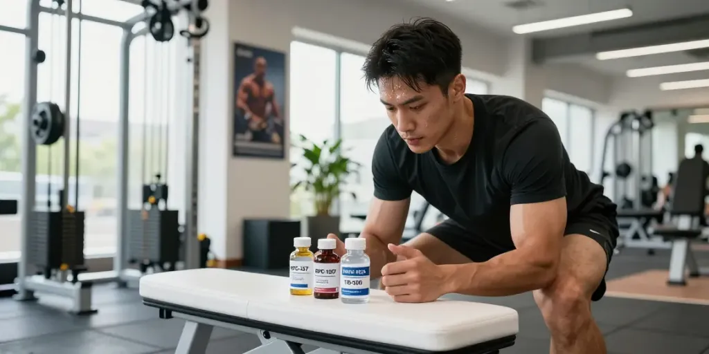 Buy wolverine stack Canada to enhance recovery and performance in a modern gym.