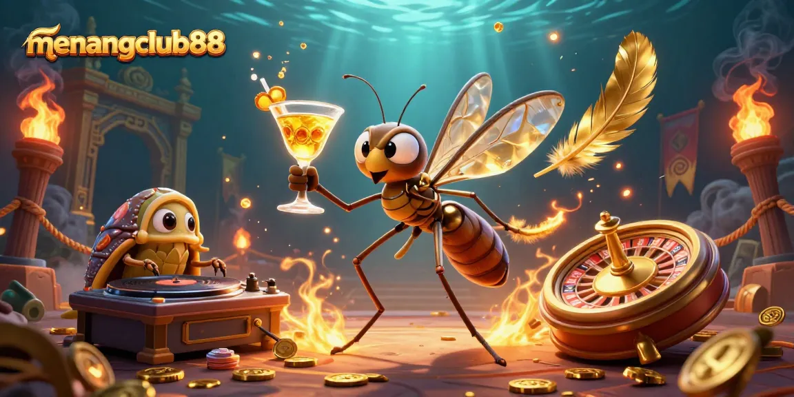 Win big with menangclub88 in a vibrant online casino adventure featuring fantastic characters.